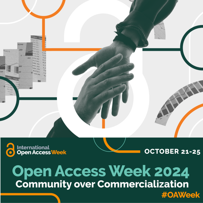 Illustrasjon (poster) for internasjonale Open Access Week