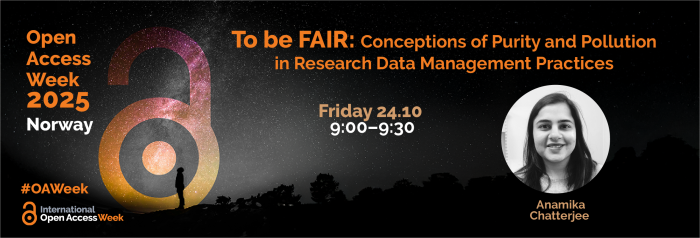 Illustrasjon av sesjonen med informasjon om tid og innledere