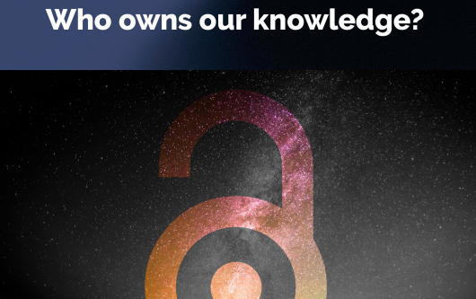 Illustrasjonsbilde for Open Access Week med emne og tidspunkt